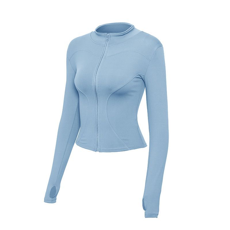 Casaco Esportivo De Yoga De Secagem Rápida Feminino Proteção UV Roupas De Solar Superior Correndo Fitness