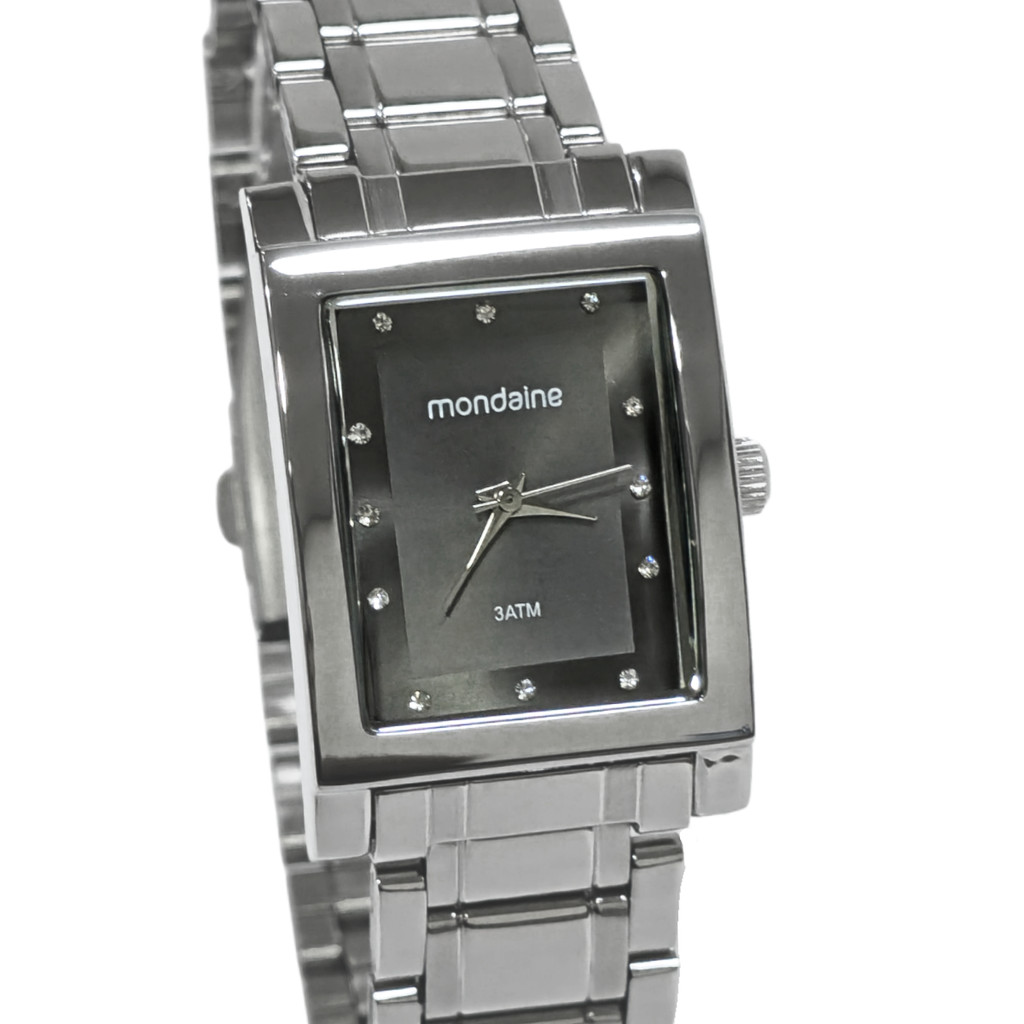 Relógio Mondaine Analógico Feminino Quadrado 32103L0MVNE2