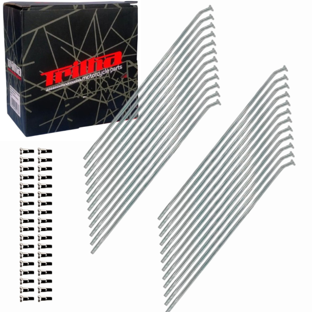 Raios Traseiro Jogo 36 Peças 4MM INOX TENERE LANDER250 07-18