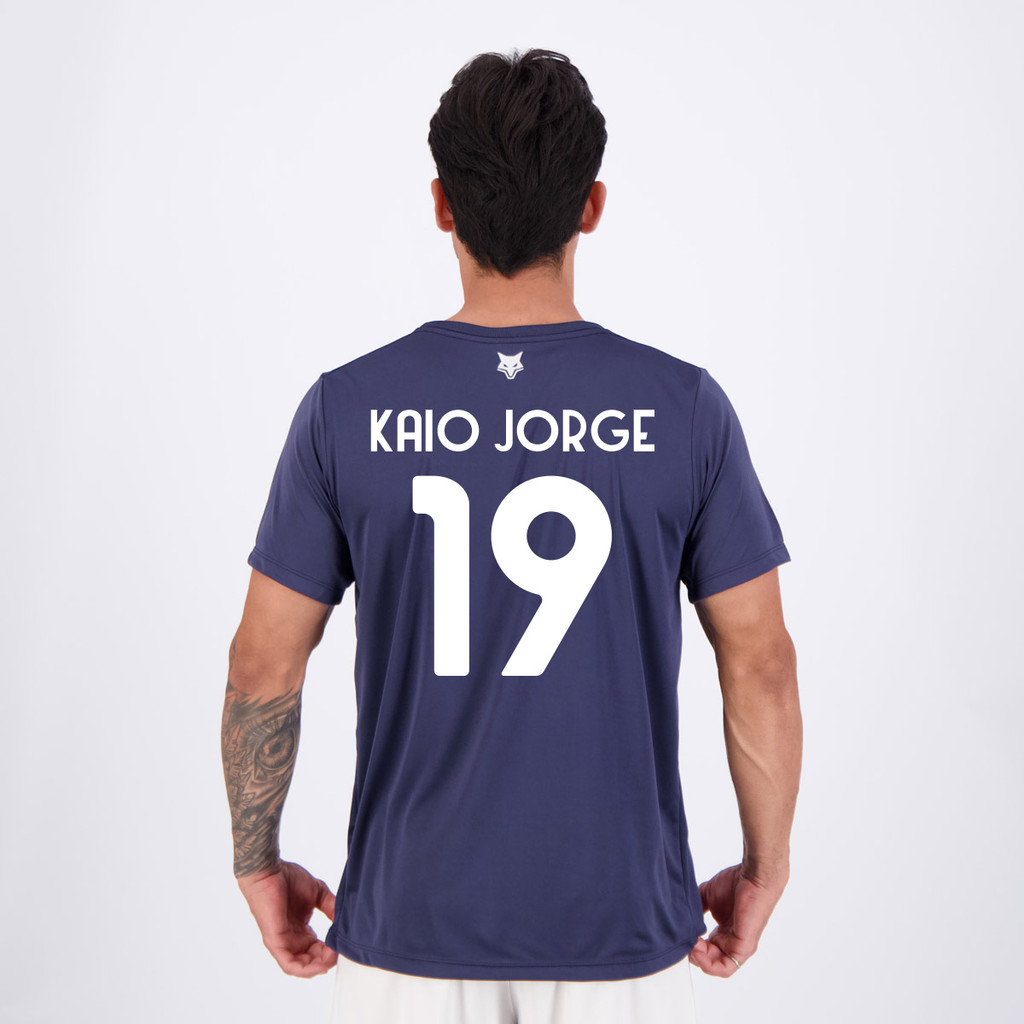 Camisa Cruzeiro Azul Petróleo 19 Kaio Jorge