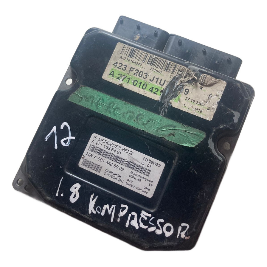 Módulo De Injeção A2711536491 5wk90595 Mercedes Clc200