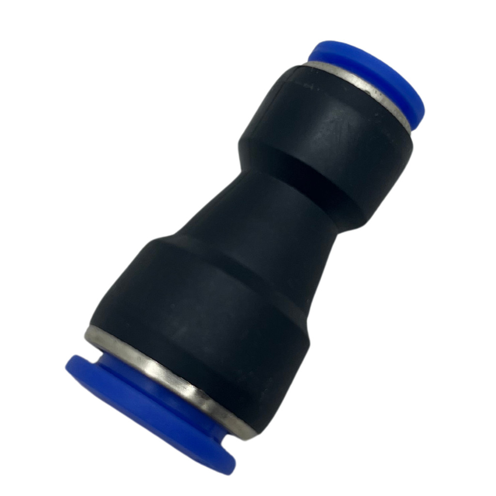 4 Peças Redução Tubo 12mm para 10mm Conexão Pneumática União Emenda