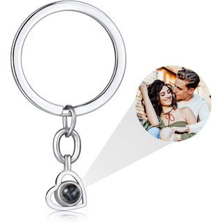 chaveiro personalizado com foto para mulheres e homens, chaveiro com projeção personalizada, chaveiro com texto personal
