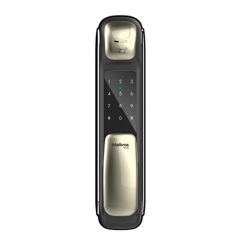 Fechadura Digital Intelbras Fr 630 De Embutir Push & Pull