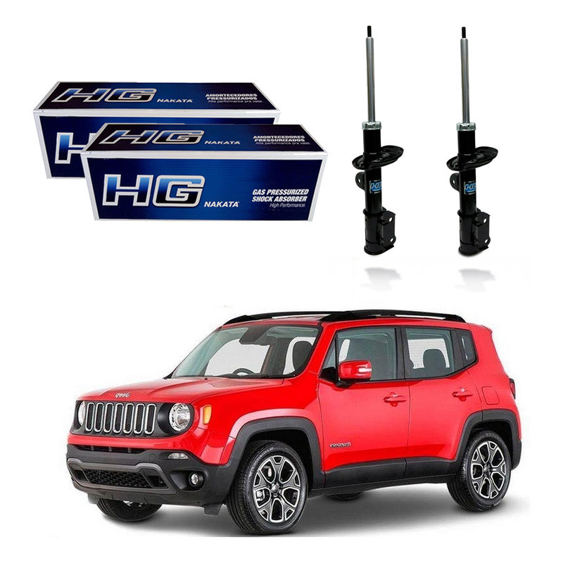 Par 2 Amortecedor Dianteiro Jeep Renegade 1.8 2015 A 2021