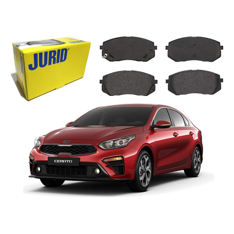 Pastilha Freio Dianteira Jurid Cerato 2.0 16v 2019 A 2023