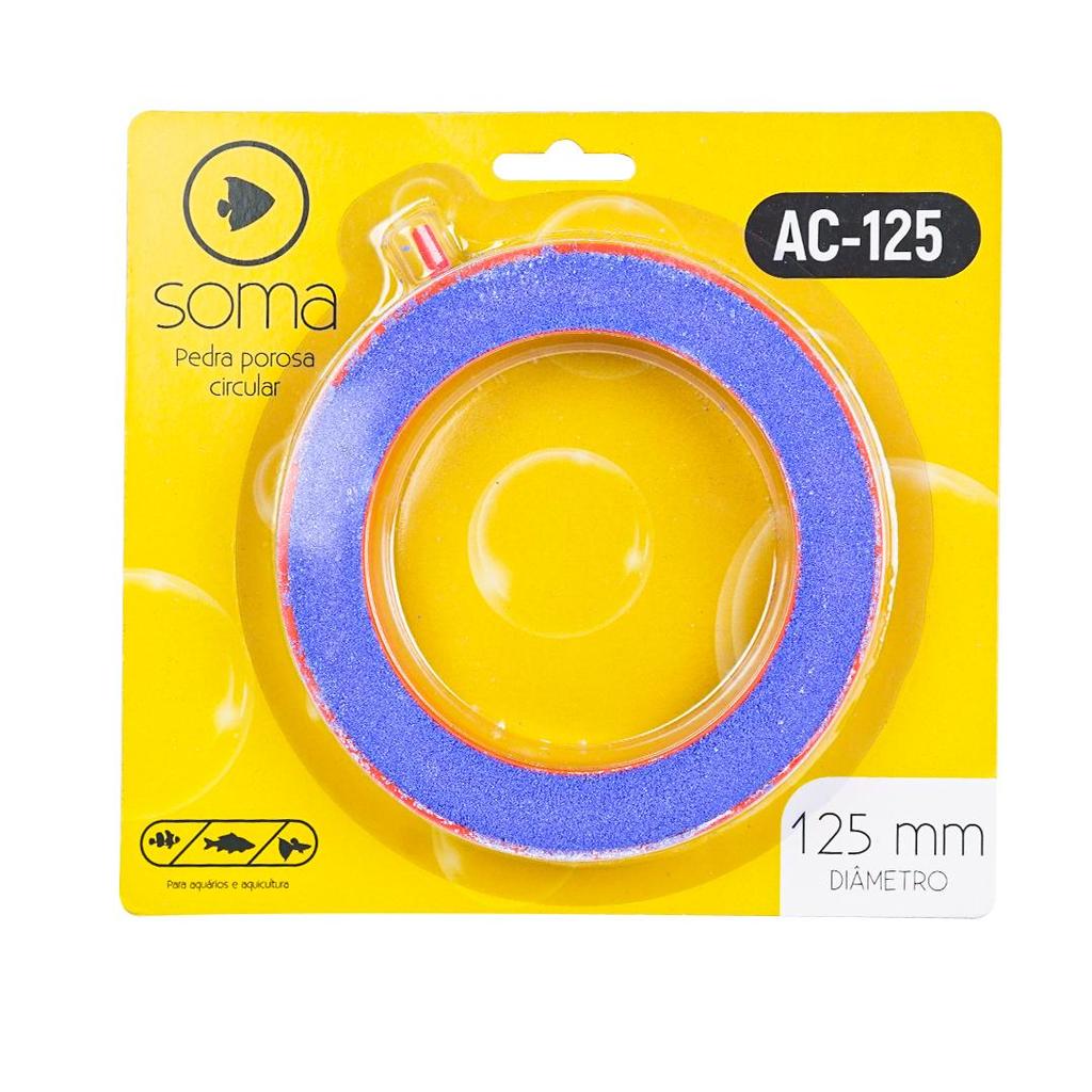 PEDRA POROSA SOMA CIRCULAR AC-125 (12,5CM)