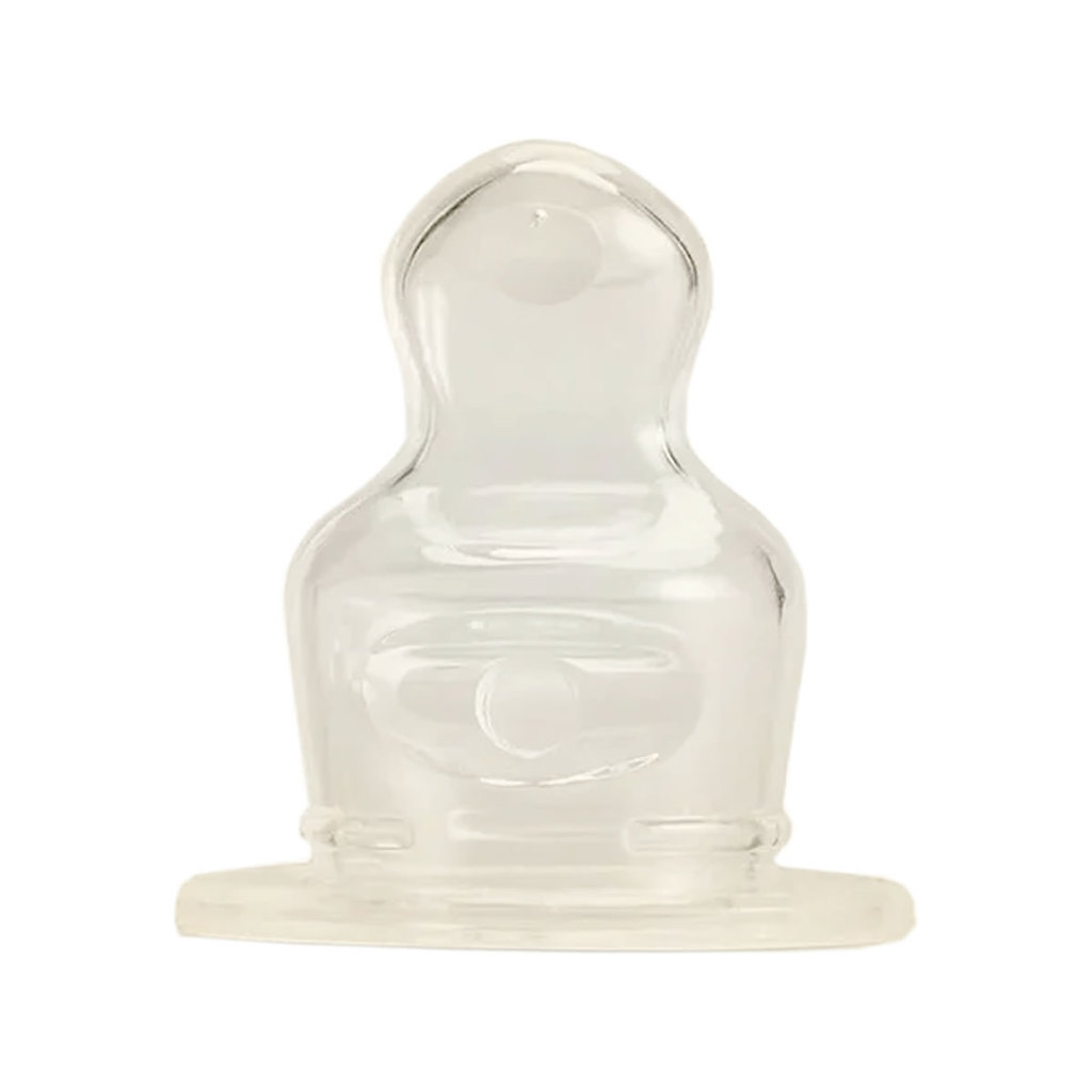 Imagem Bico de Mamadeira João e Maria Silicone Fluxo Rápido 1 Und