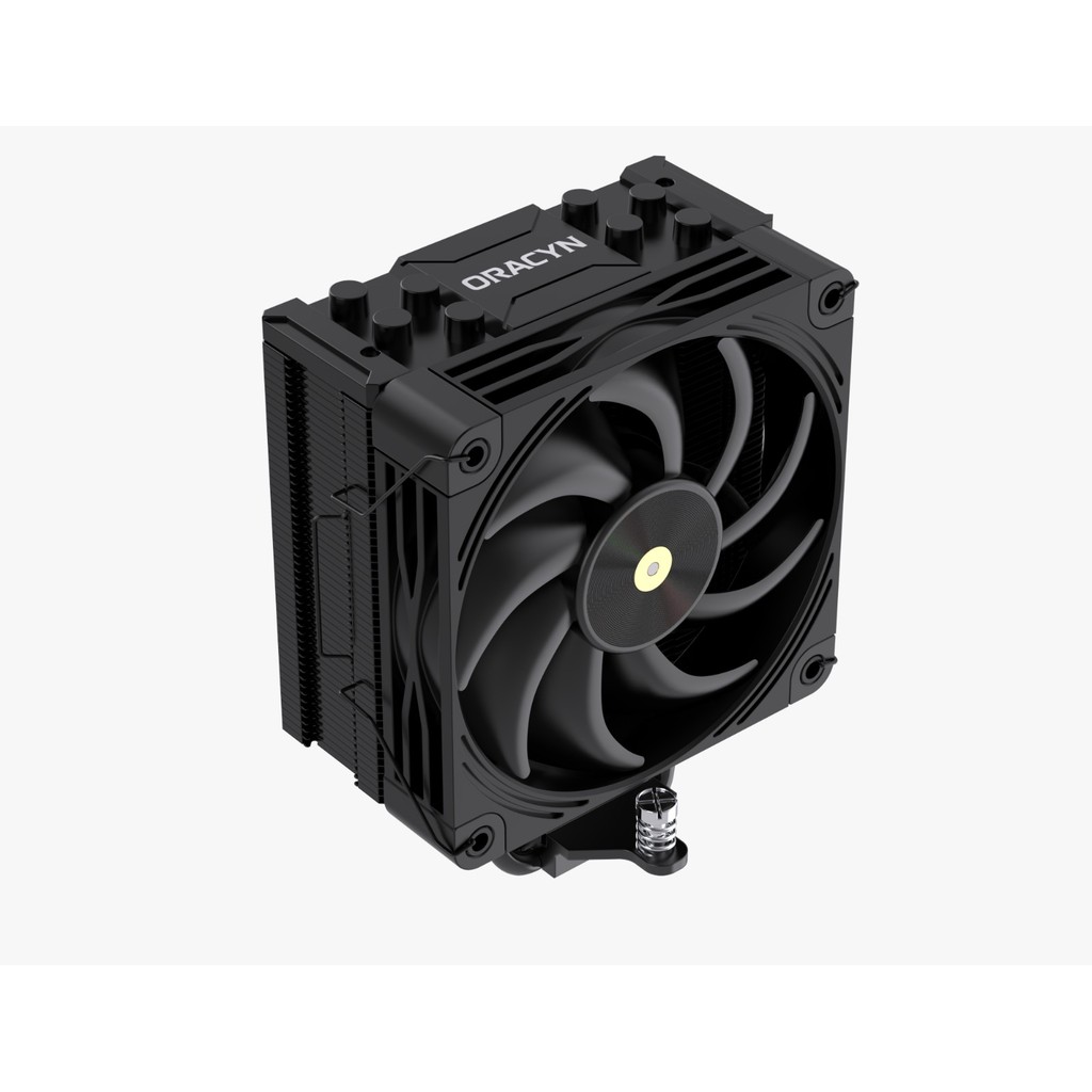 Cooler Processador Oracyn Preto 220W 4 Heatpipes 120mm Pro