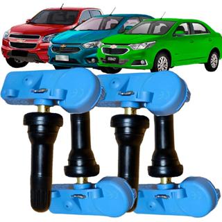 Kit 4 Sensor Pressão Tpms Pneu Onix Prisma S10 Cobalt Spin TrailBlazer 2017 2018 2019 2020 2021 2022 2023 2024 em Oferta na Shopee