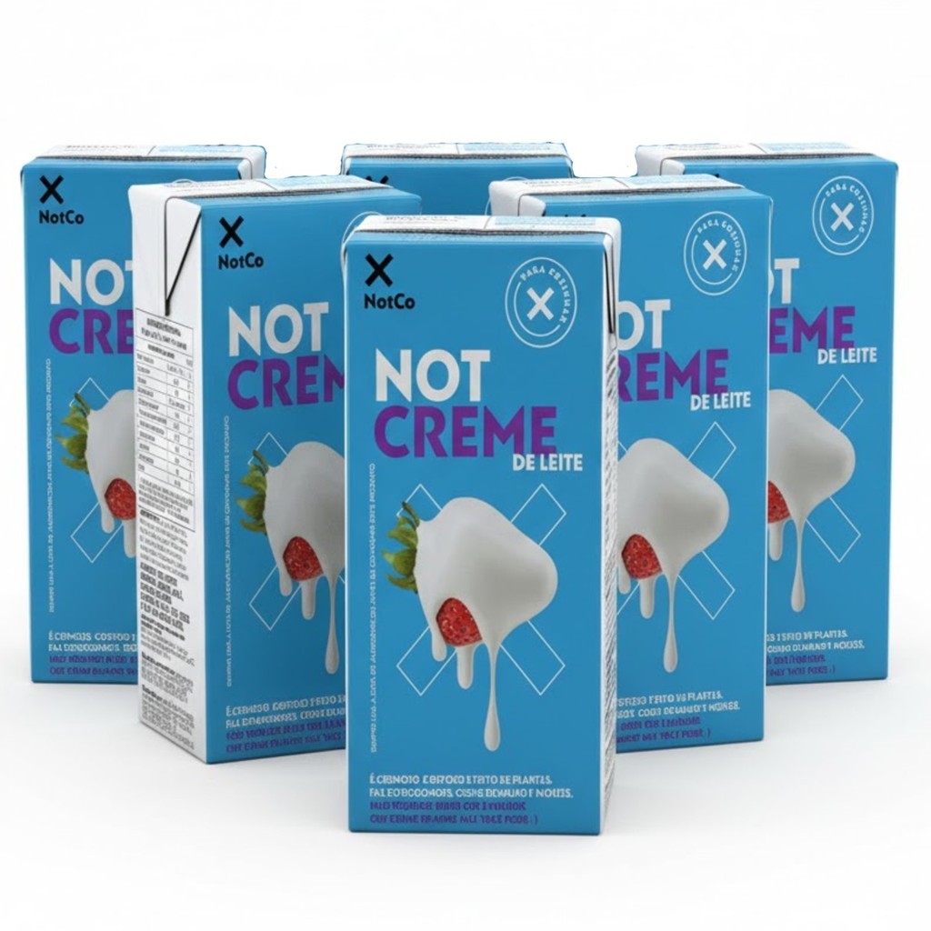 Kit 6 Creme de Leite Vegetal NOTCREME 200g