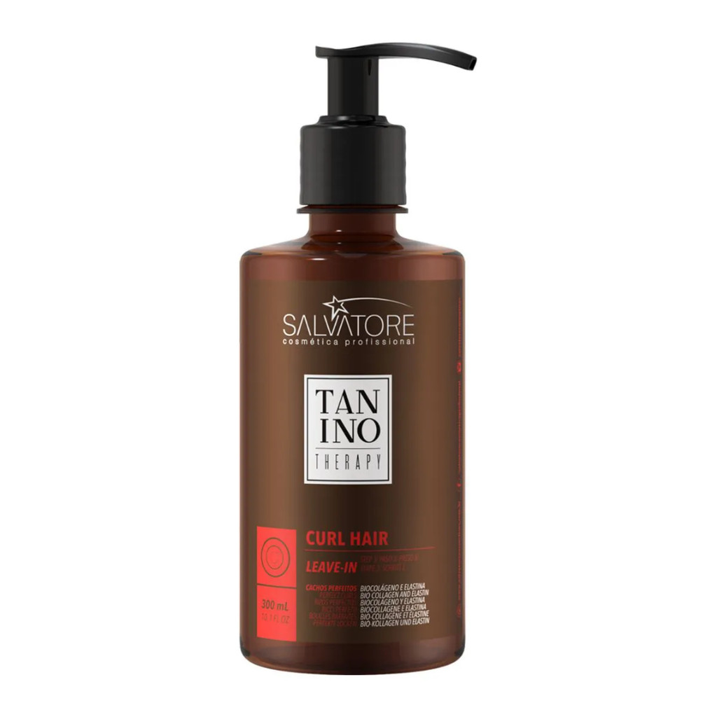 SALVATORE - LEAVE-IN CURL HAIR - 300ML TANINO THERAPY em Oferta na Shopee