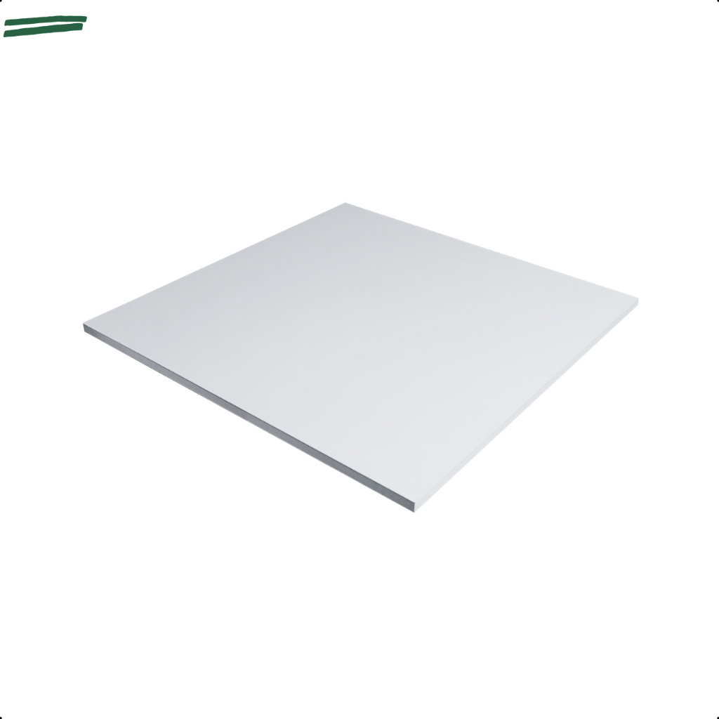 1 Prateleira Branca 70X60 Tampo Tabua Mdf  Organizadora Decoração Cozinha Quarto Banheiro Sala