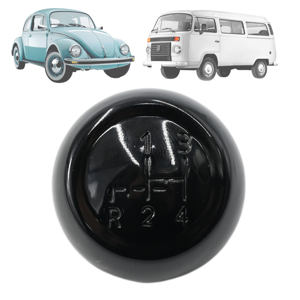 Manopla Câmbio Bola Fusca Karman Guia Kombi Brasilia 12mm Modelo Original