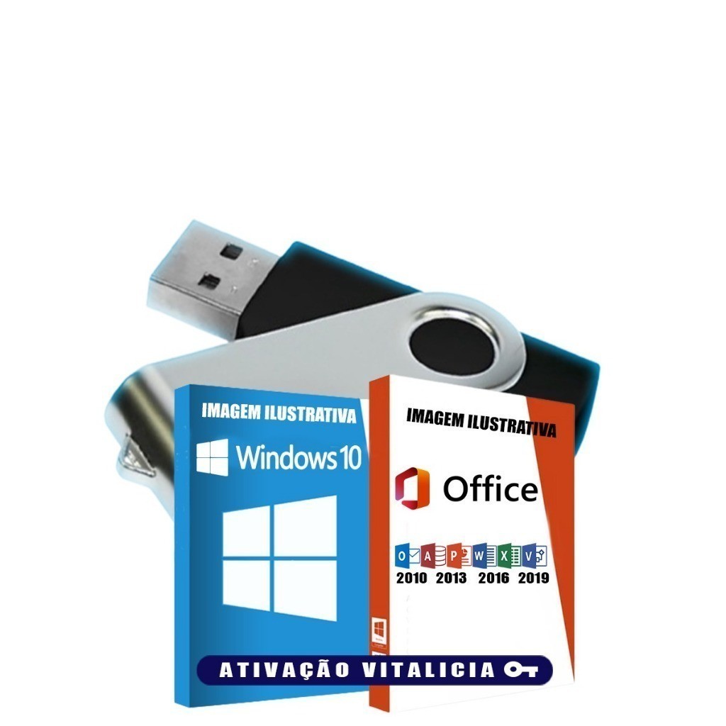 PenDrive Bootável  Windows 11/7 + Pacote de Programas para PC\Notebook