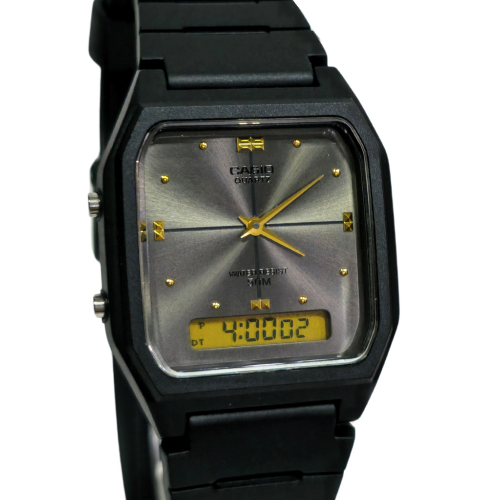 Relógio Casio Digital e Analógico Unissex AW-48HE-8AVDF