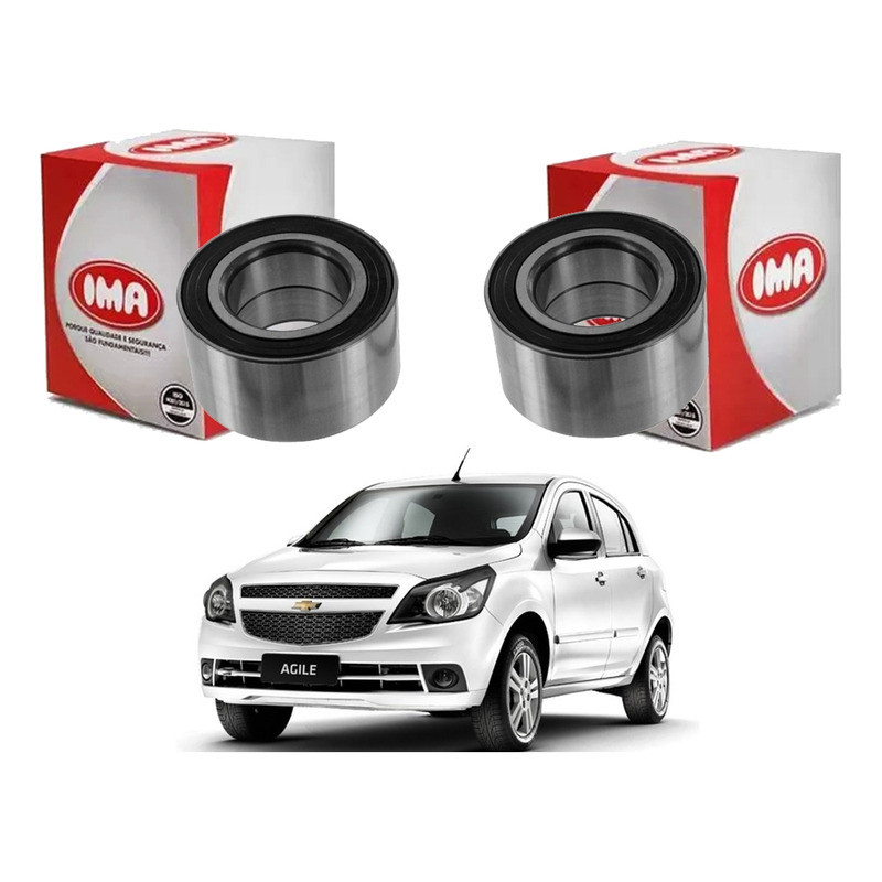 Par Rolamento Roda Dianteira Agile 1.4 2009 A 2013
