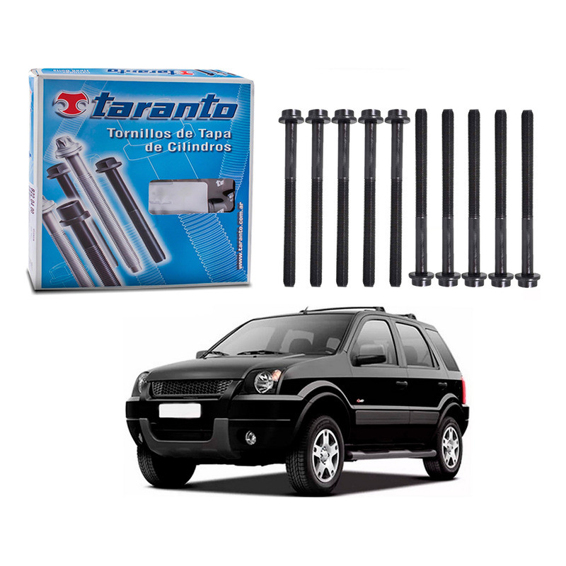 Jogo Parafuso Cabeçote Ecosport 1.6 2003 A 2007