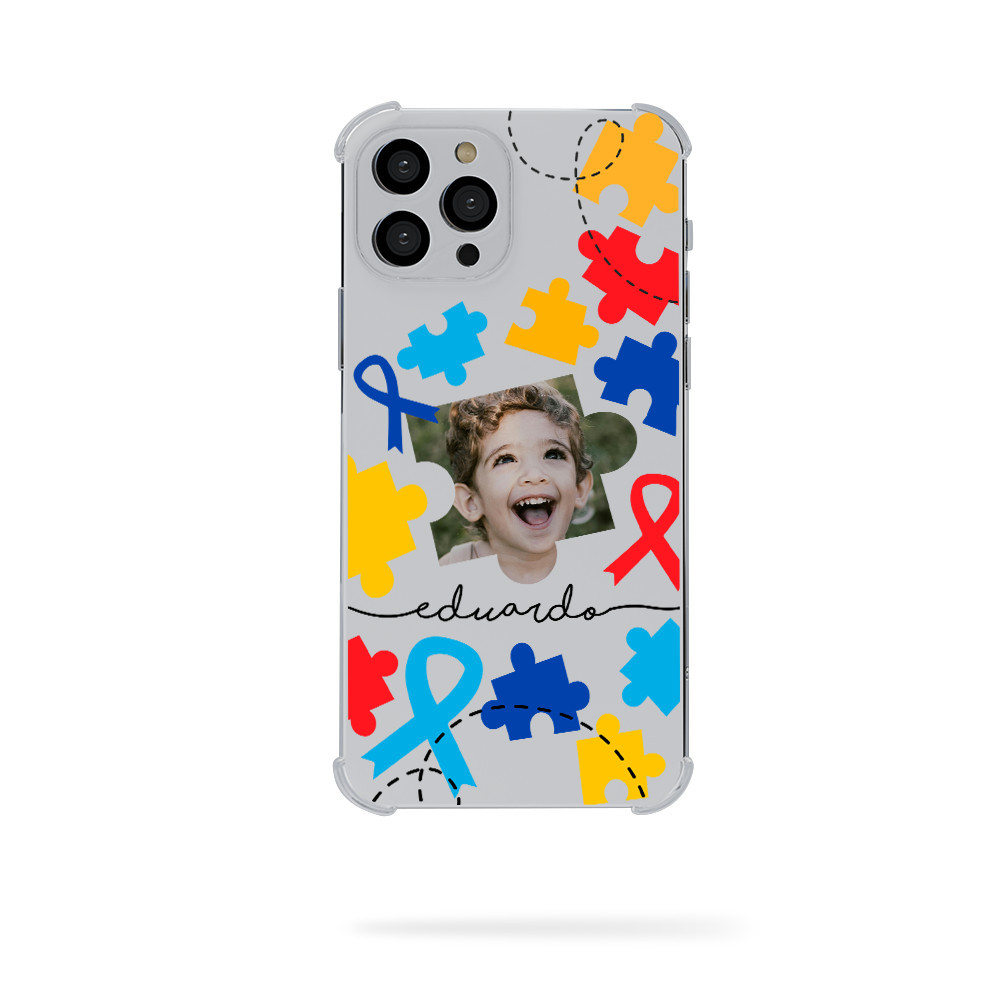 Capa Capinha de Celular Personalizada Autismo Coleção 1