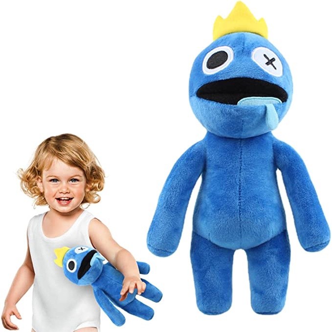 Azul Babão Roblox Rainbow Friends 40cm Roblox Arco-Íris Amigos De Pelúcia