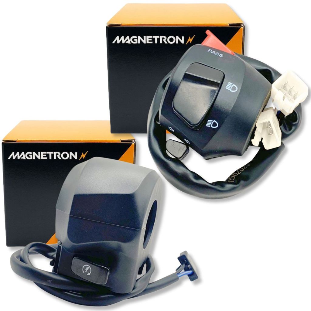 Chave de Luz + Punho de Partida Factor 150 / Fazer 150 / Factor 125i Magnetron em Oferta na Shopee