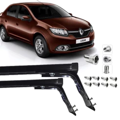Rack Teto Roca Bagag Renault Logan 2014 até 24 191cl Furar