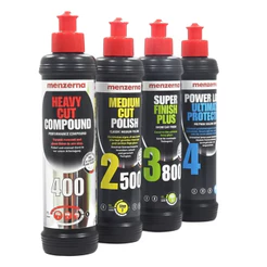 Kit Polimento 400 + 2500 + 3800 + Power Lock 250ml Menzerna