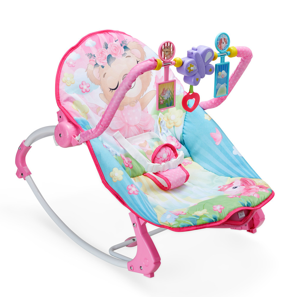 Cadeira de Descanso Para Bebê Musical Função Balanço Spring Até 18kgs Replay Kids em Oferta na Shopee
