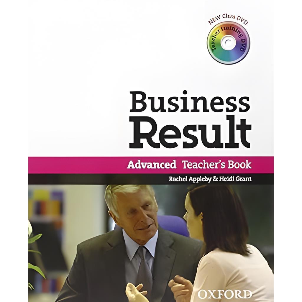 Business Result : Advanced Teachers Book - com Cd autor Rachel Appleby & Heidi Grant