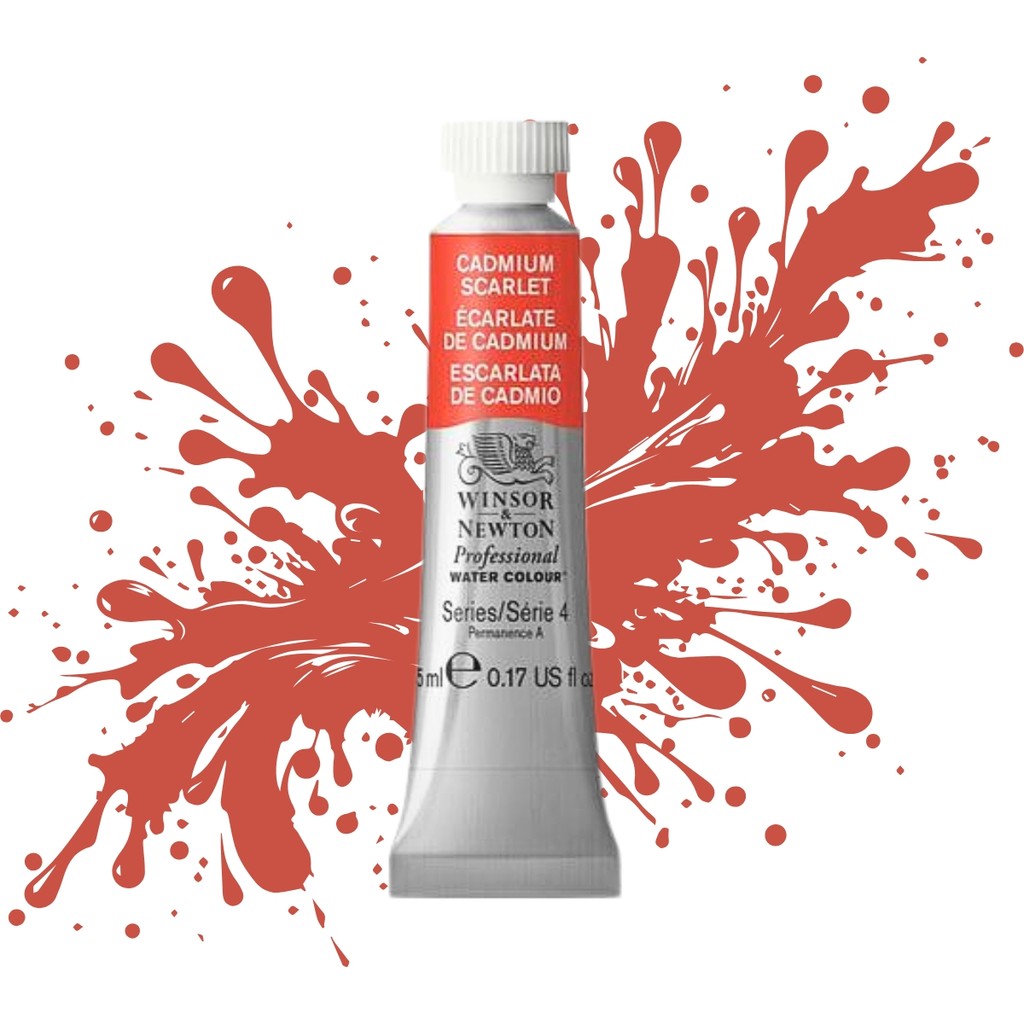 Aquarela Bisnaga Profissional Cadmium Scarlet Ny Winsor e Newton - 8840302