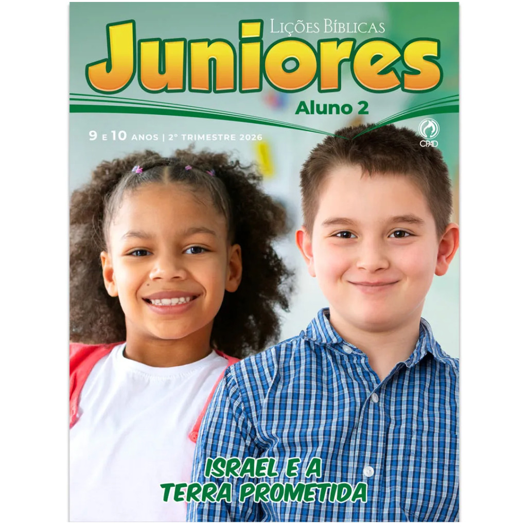 KIT COM 05 Revista Lições Bíblica Juniores Aluno 2º Trimestre 2026 em Oferta na Shopee