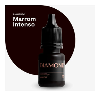 Pigmento Diamond 5 mls Marrom Intenso