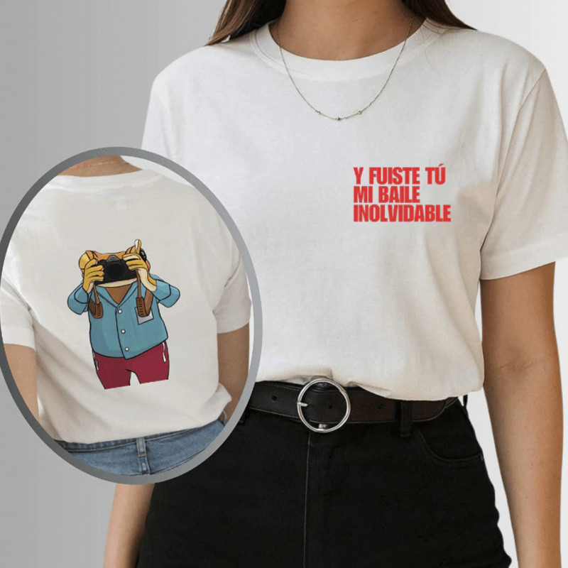 Tshirt Feminina Rock Desenho Moderno Estampada Lançamento Camiseta 100% Algodão Camisetão  Oversized - Ohana