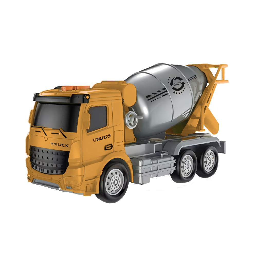 Caminhão de Fricção com Betoneira - City Truck - Luz e Som - 23 cm - Superlegal em Oferta na Shopee
