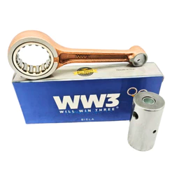 Biela completa Cg 125 Titan 2002 2003 2004 Pino 13mm WW3