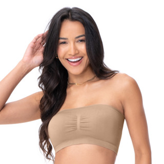 Top Faixa Areia com Bojo Removível sem Costura em Oferta na Shopee