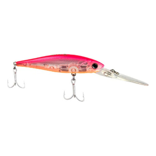 Isca Artificial Yara Deep Shad 6,5 Cm 6,2 G Cor 01 Rosa Holo 01 Rosa Holografico