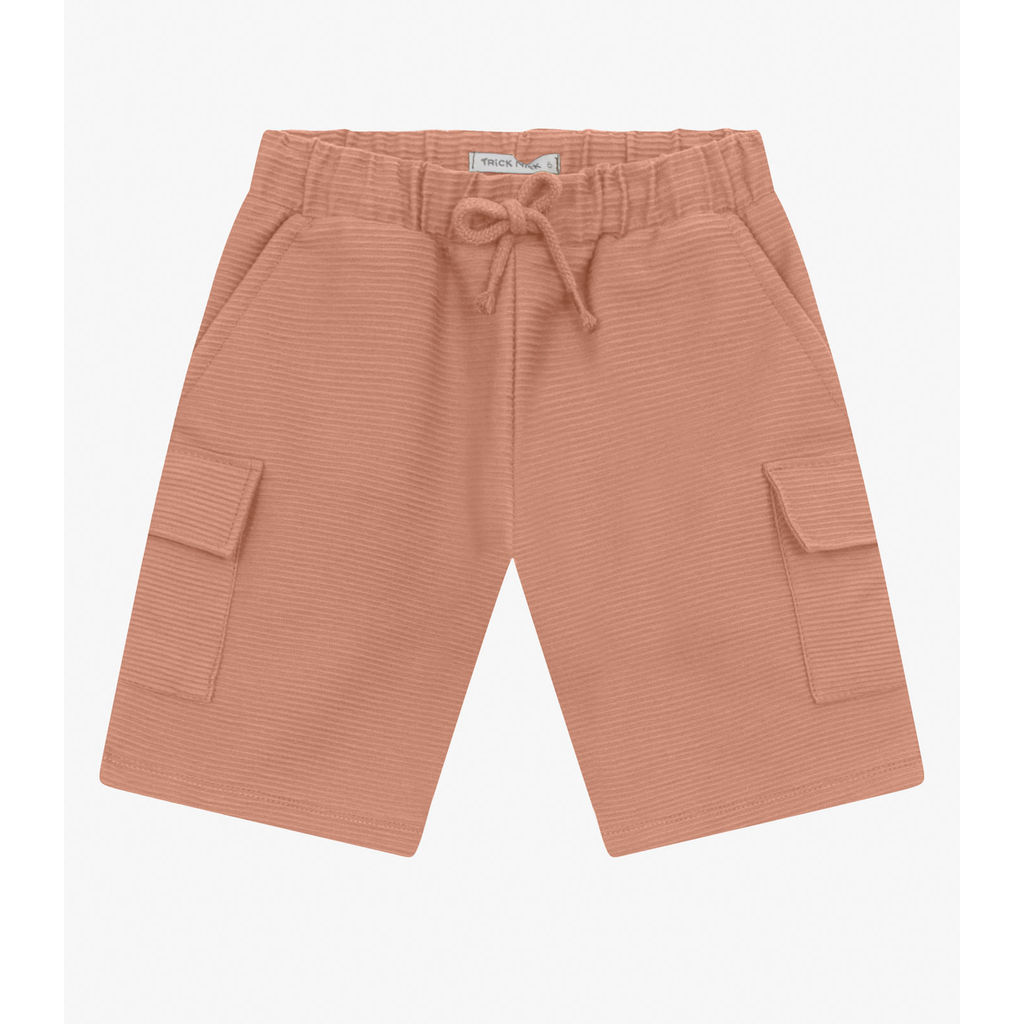 Bermuda Menino em Gorgurinho Trick Nick Marrom em Oferta na Shopee