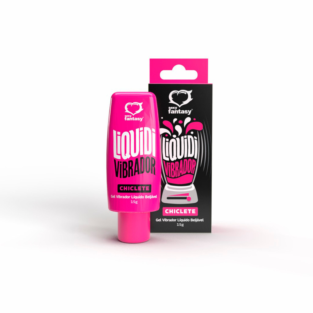 Gel Beijável Vibrante - 3 Sabores | 15g | Sexy Fantasy