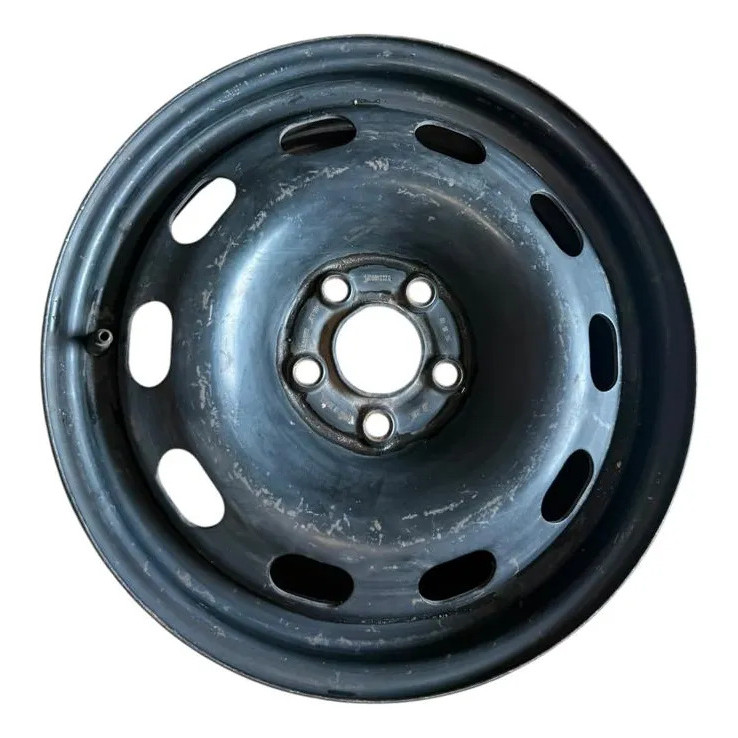 Roda Vw Fox Polo Golf Aro 15 Furação 5x100 1j0601027q Preto