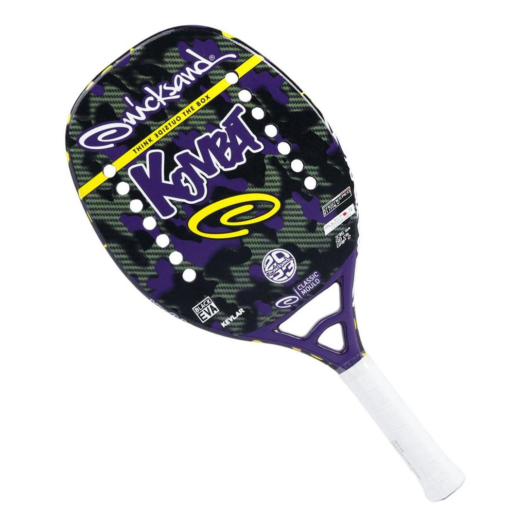 Raquete de Beach Tennis Quicksand Kombat - Kevlar