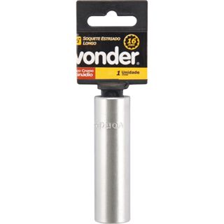 Soquete estriado enc 1/2" 14mm longo vanád. Vonder em Oferta na Shopee