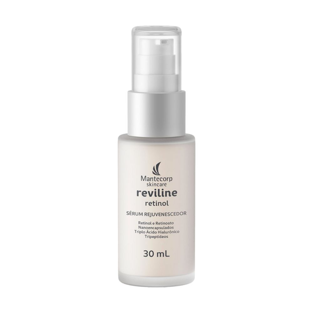 Sérum Rejuvenescedor Mantecorp Skincare Reviline Retinol 30ml em Oferta na Shopee