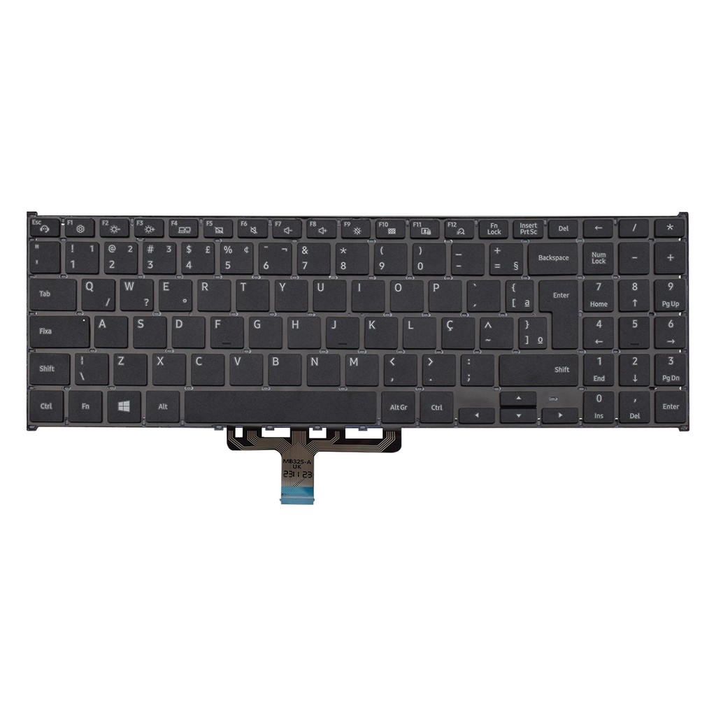 Teclado para Notebook Samsung Book NP550XCJ-KT2BR em Oferta na Shopee
