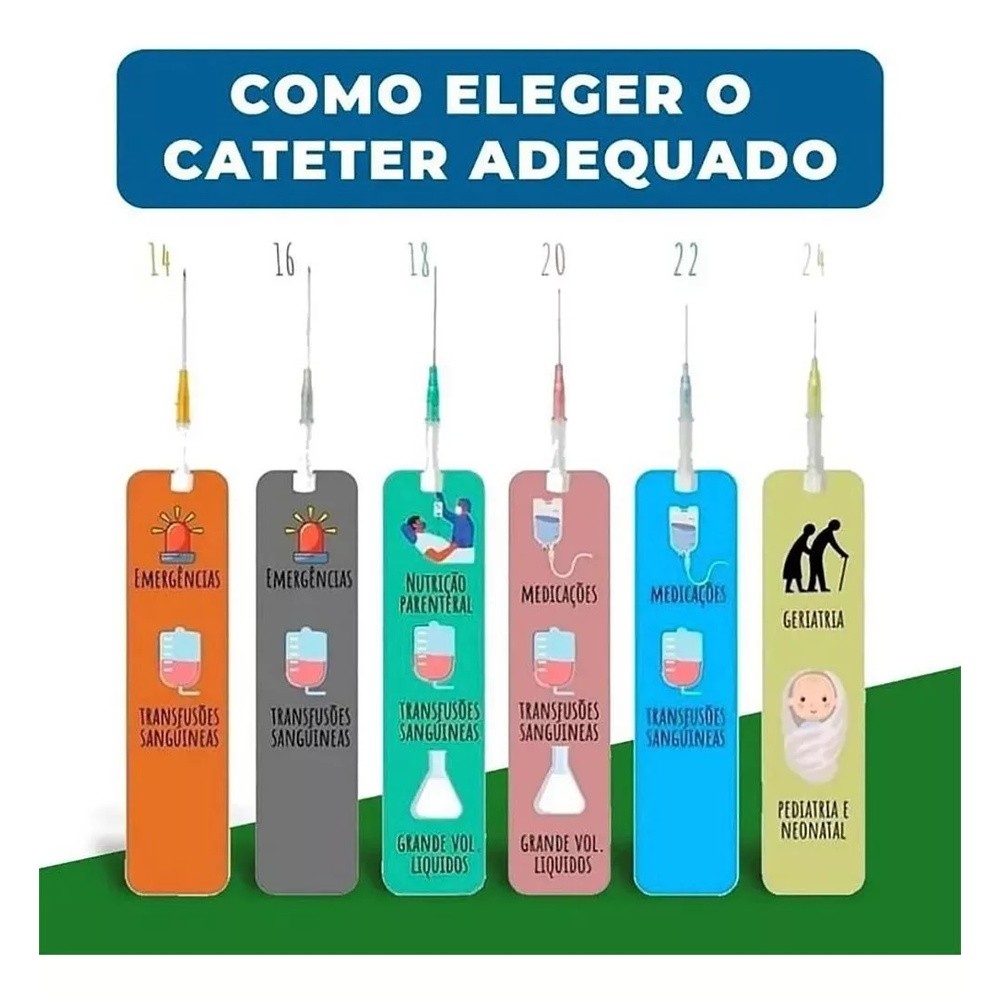 Cateter Periférico Intravenoso 16G Descarpack Caixa 100un