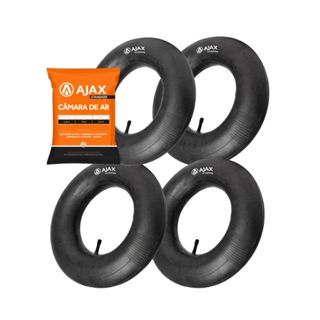 Kit 4 Câmaras de Ar 3.25-8 para Carrinho de Mão Válvula TR1 em Oferta na Shopee