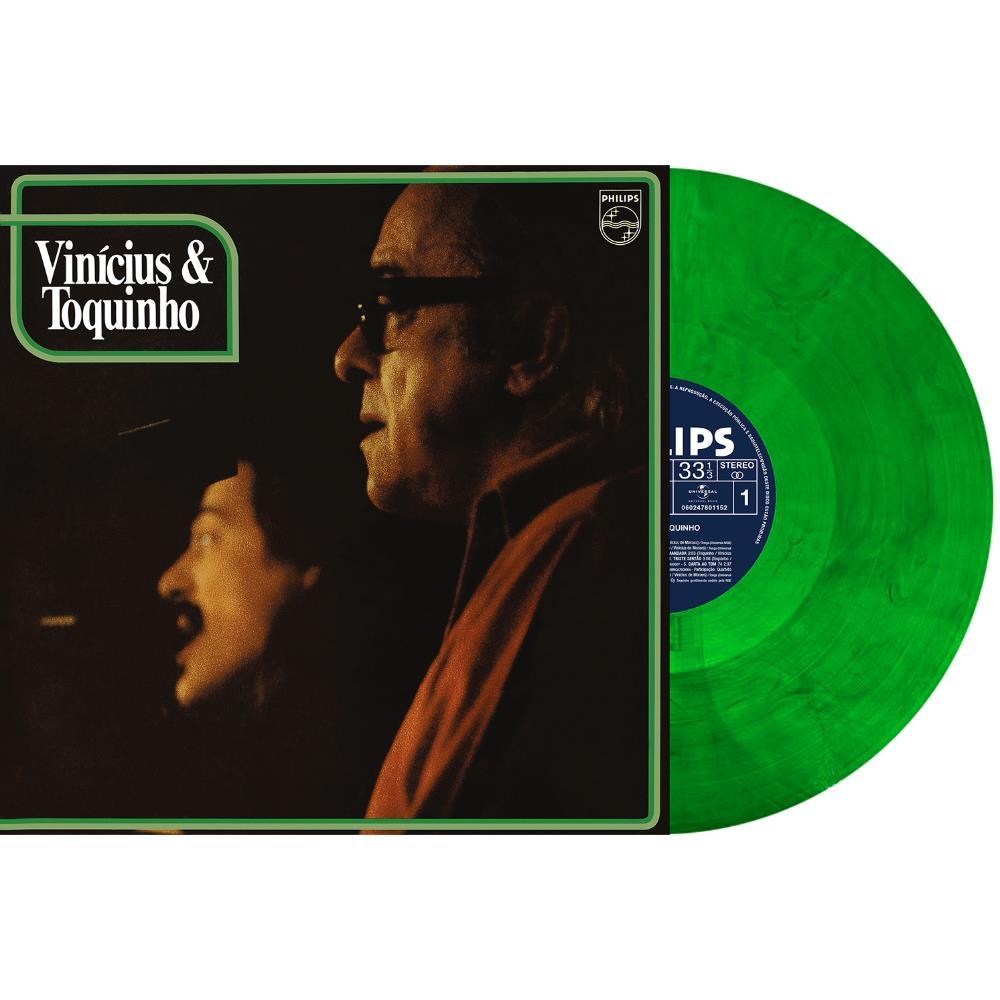 Vinil Vinicius & Toquinho - Vinicius & Toquinho (1974 / Verde) em Oferta na Shopee