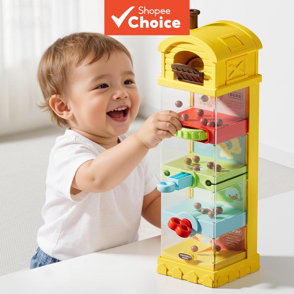 Placa Ocupada Montessori Com Jogo De Labirinto De Pato Para Habilidades Motoras Finas Brinquedo De Atividade De Viagem ,
