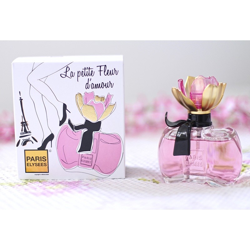 Perfume La Petite Fleur D'amour 100ml Paris Elysees Original EDT Lacrado - Perfume Feminino