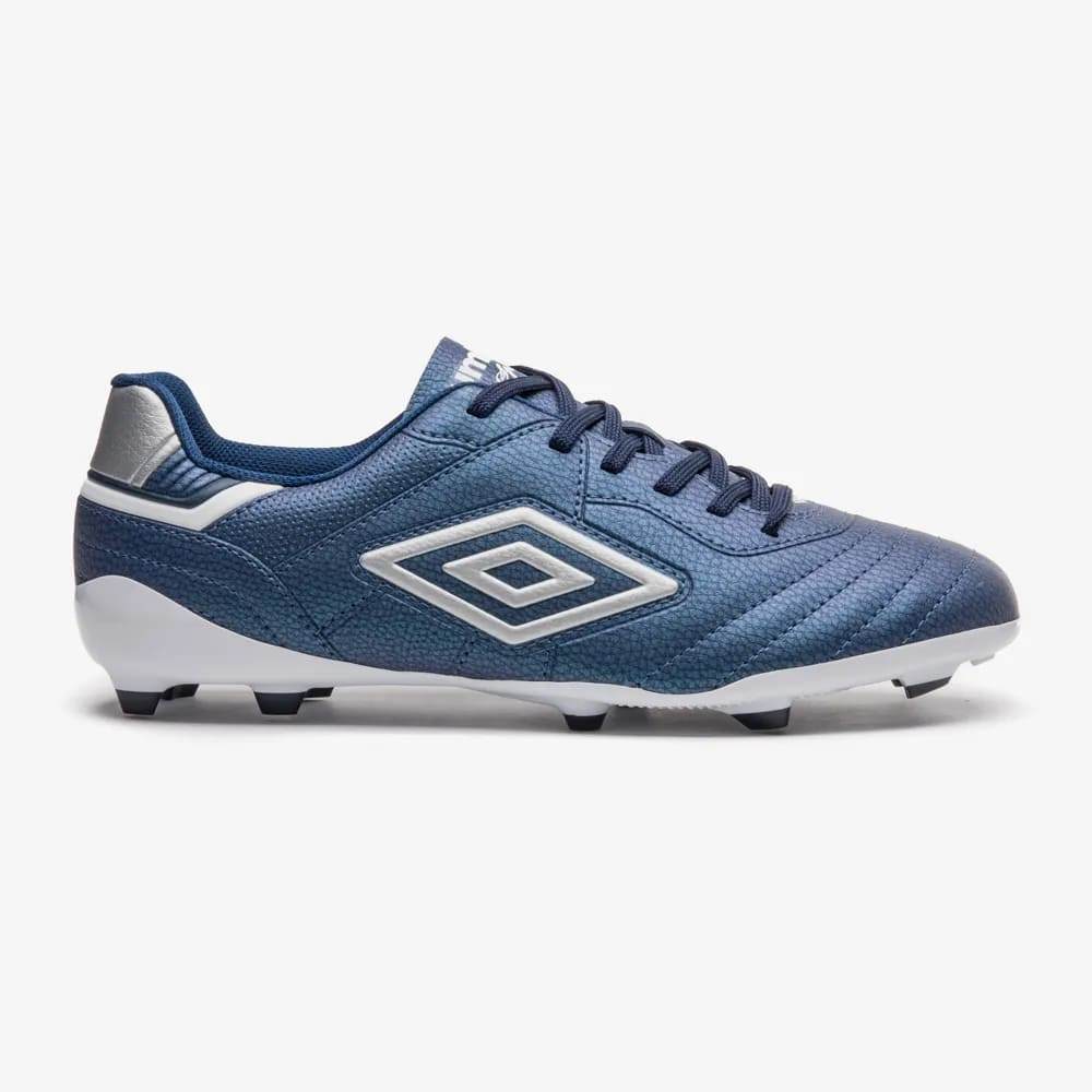 Chuteira Umbro Campo Speciali Classic Marinho/Cinza Oficial + NF em Oferta na Shopee